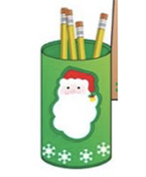 SHAPES ETC. Mini Notepad Set - December