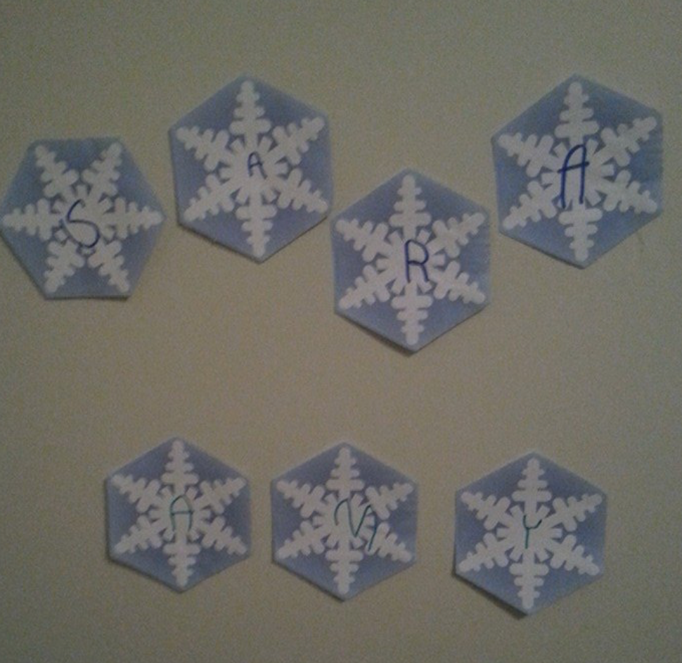 SHAPES ETC. Mini Notepad Set - Winter