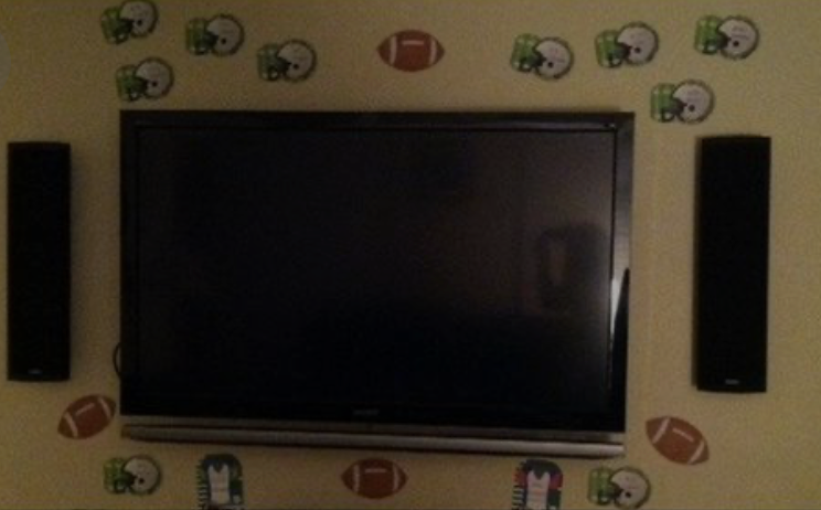 SHAPES ETC. Large Notepad - Football Helmet
