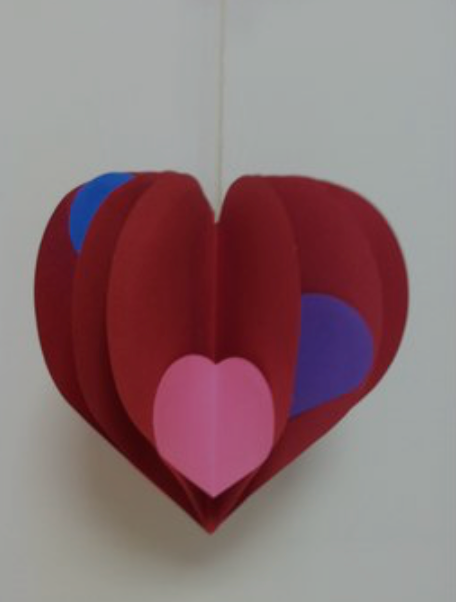 SHAPES ETC. Small Single Color Cut-Out - Heart