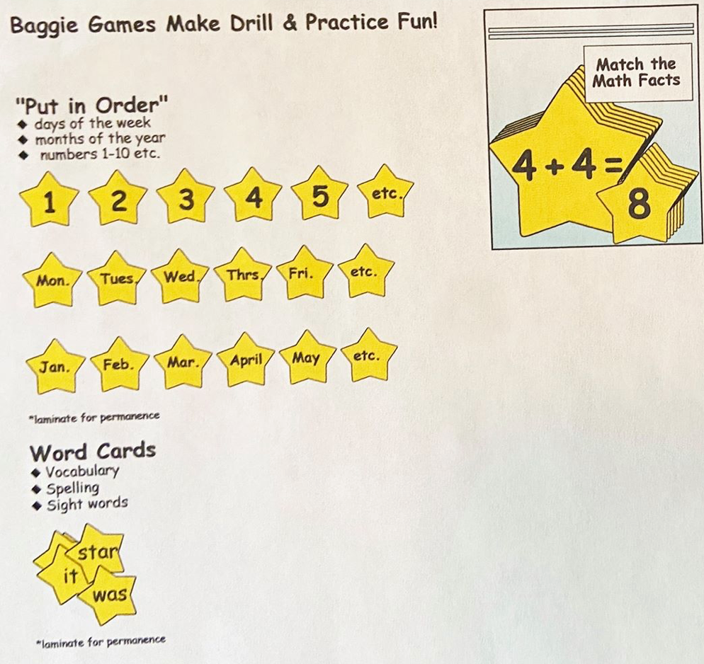 SHAPES ETC. Star Large Single-Color Creative Cut-Outs- 5.5"