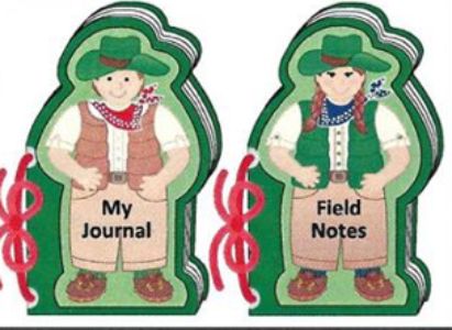 SHAPES ETC. Mini Notepad Set - Camping