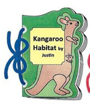SHAPES ETC. Mini Notepad - Kangaroo