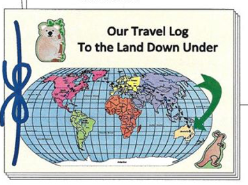 SHAPES ETC.Large Notepad Set - Australian Outback