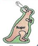 SHAPES ETC. Mini Notepad - Kangaroo