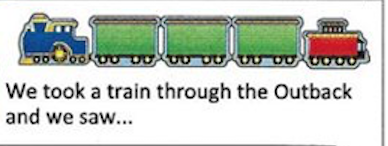SHAPES ETC. Mini Notepad - Train Engine