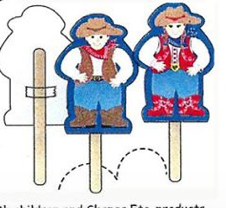 SHAPES ETC. Mini Notepad - Cowboy
