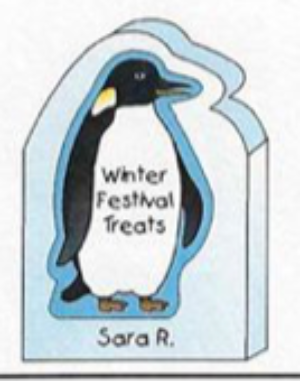 SHAPES ETC. Mini Notepad Set - Winter