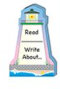 SHAPES ETC. Mini Notepad - Lighthouse