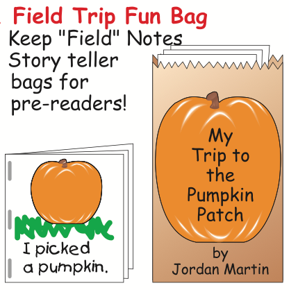 SHAPES ETC. Mini Notepad - Pumpkin