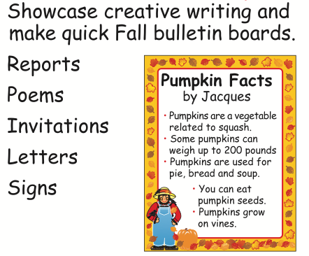 SHAPES ETC. Stationery Set - Fall