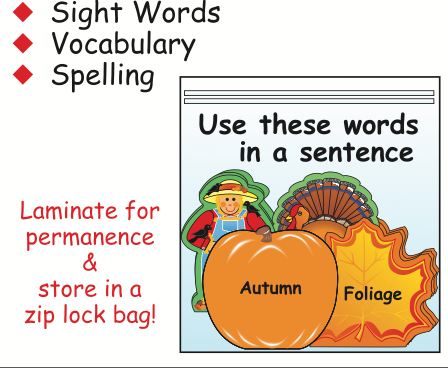 SHAPES ETC. Mini Notepad - Pumpkin