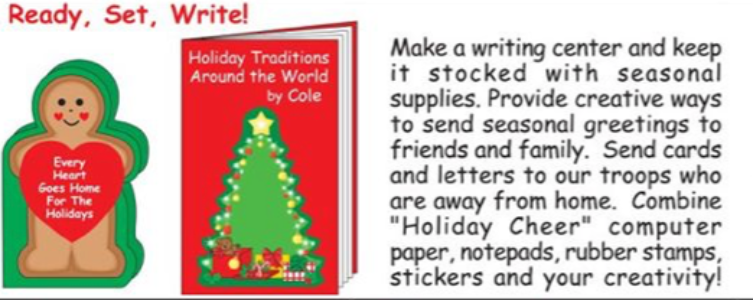 SHAPES ETC. Mini Notepad - Decorated Tree