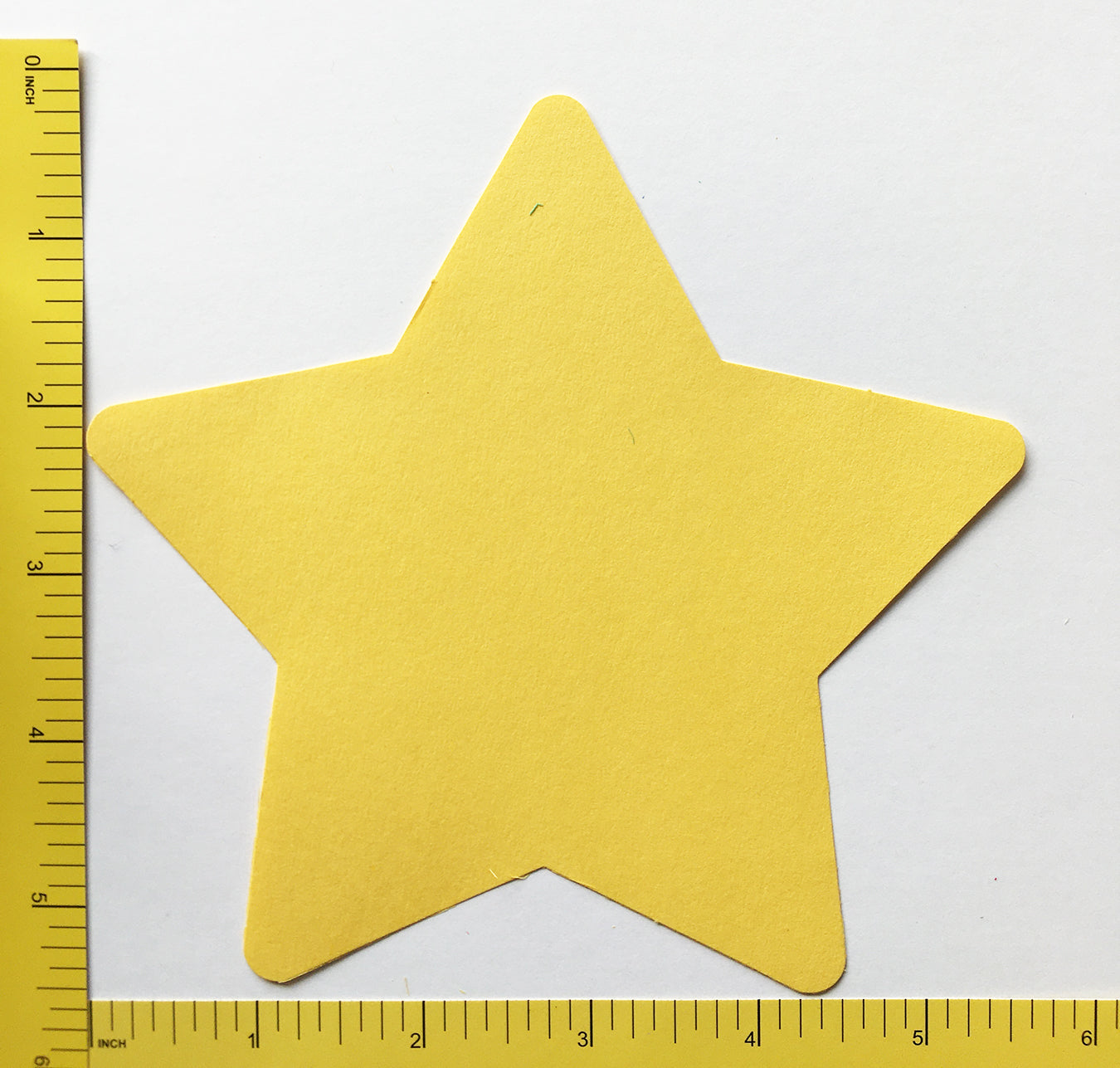 SHAPES ETC. Star Large Single-Color Creative Cut-Outs- 5.5"