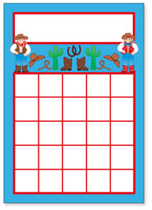 SHAPES ETC. Progress Pads - Wild West