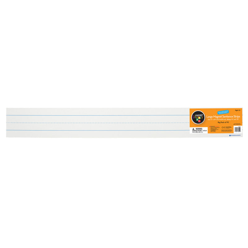 Dowling Magnets Magnet Sentence Strips, 10 Pack, 24 x 3 (DO 733020)