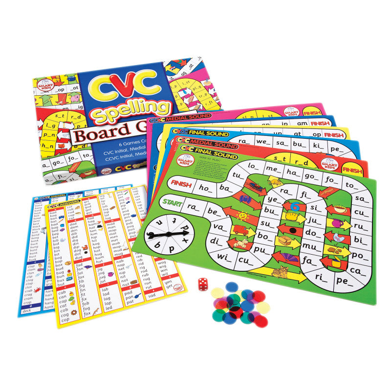 Didax CVC Spelling Board Games (DD 195181)