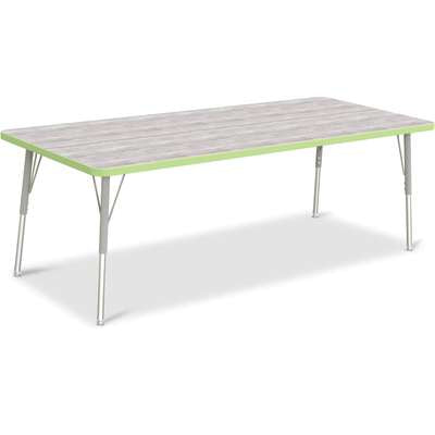 Jonti-Craft Berries Rectangle Adjustable Height Activity Table, 30" x 72", Color and Size Variants (6413JC)