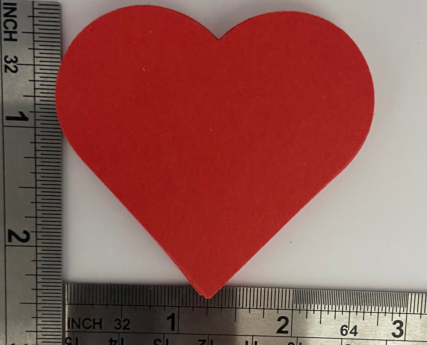 SHAPES ETC. Small Single Color Cut-Out - Heart