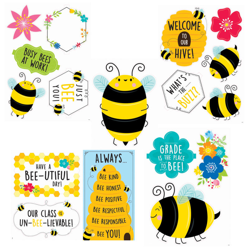 Creative Teaching Press Busy Bees Bulletin Board Set (CTP 10670)