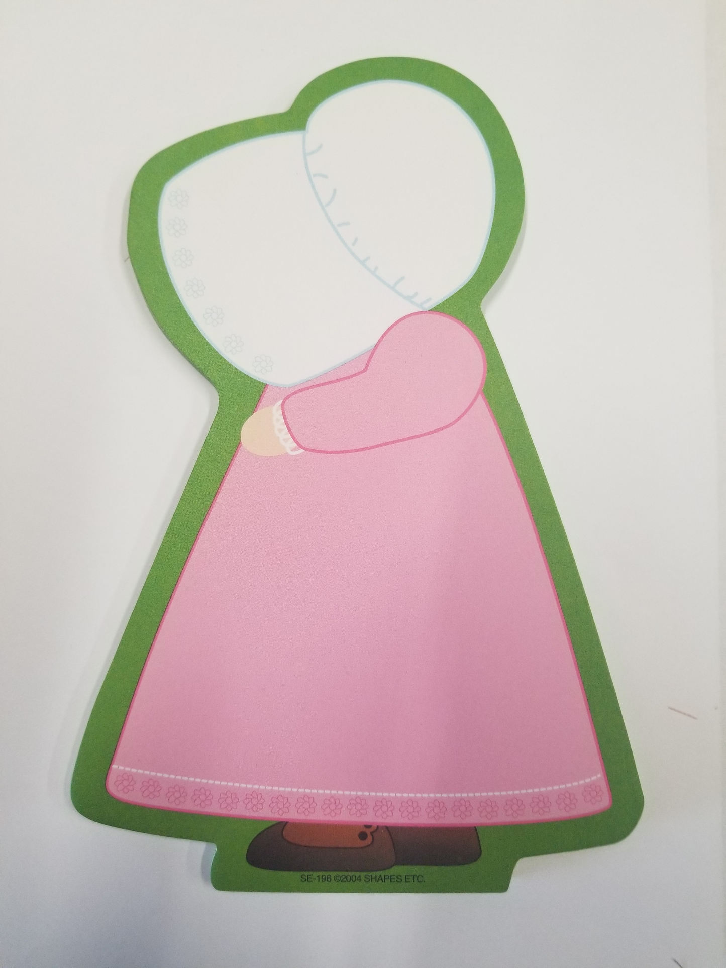 SHAPES ETC. Large Notepad - Lil' Girl