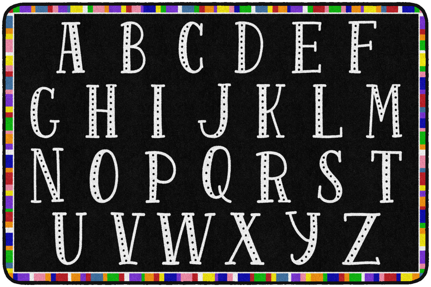 Flagship Colorful ABC's Rug