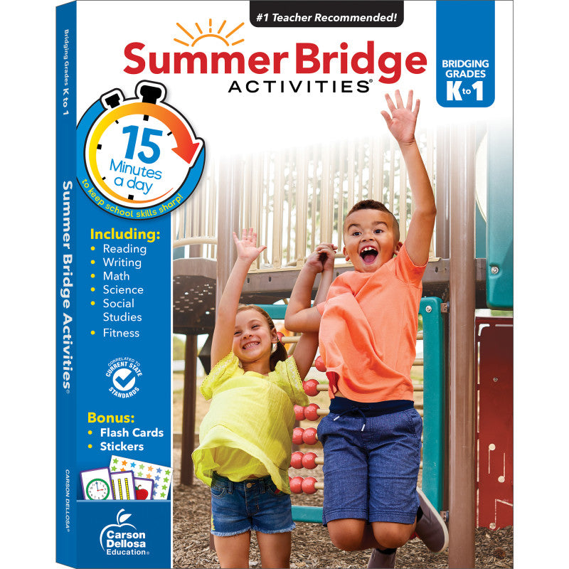 Carson Dellosa Summer Bridge Activities Grades K-1 (CD-704696)