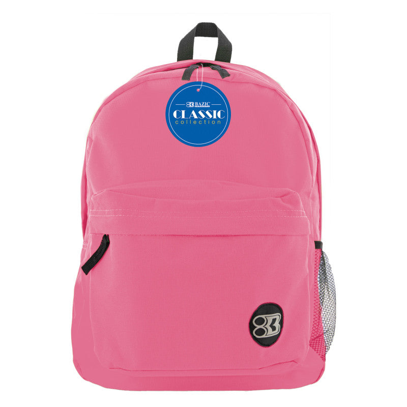 Bazic 17 Inch Classic Backpack, Color Variants