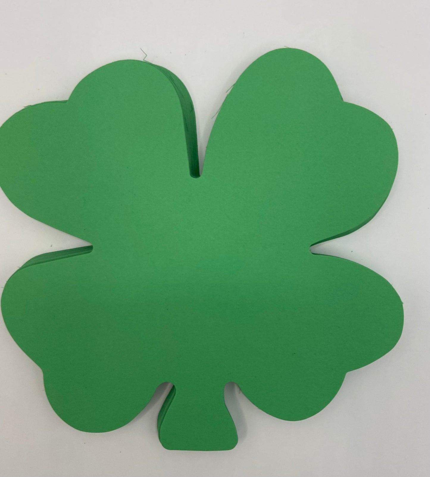 SHAPES ETC. Large Single Color Cut-Out - Four Leaf Clover