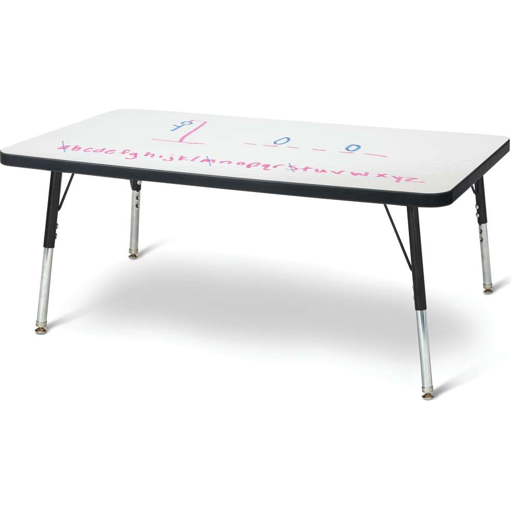 Jonti-Craft Berries Rectangle Dry Erase Table, 36"W x 24"D