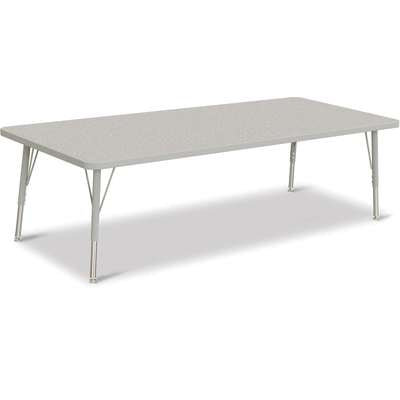 Jonti-Craft Berries Rectangle Adjustable Height Activity Table, 30" x 72", Color and Size Variants (6413JC)