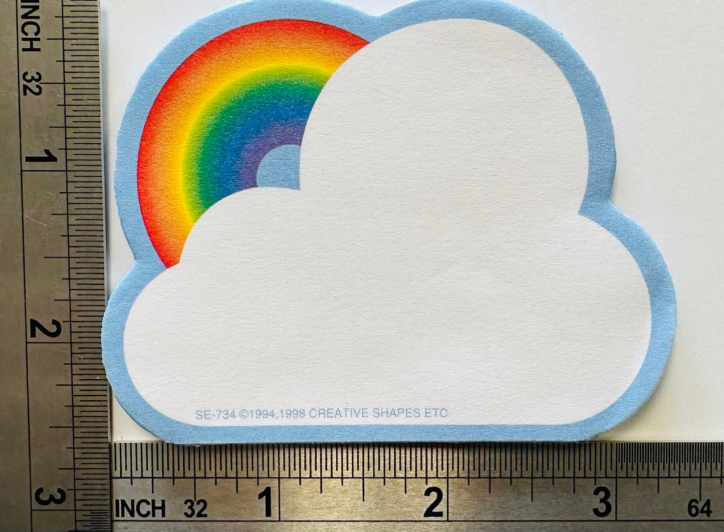 SHAPES ETC. Mini Notepad - Rainbow