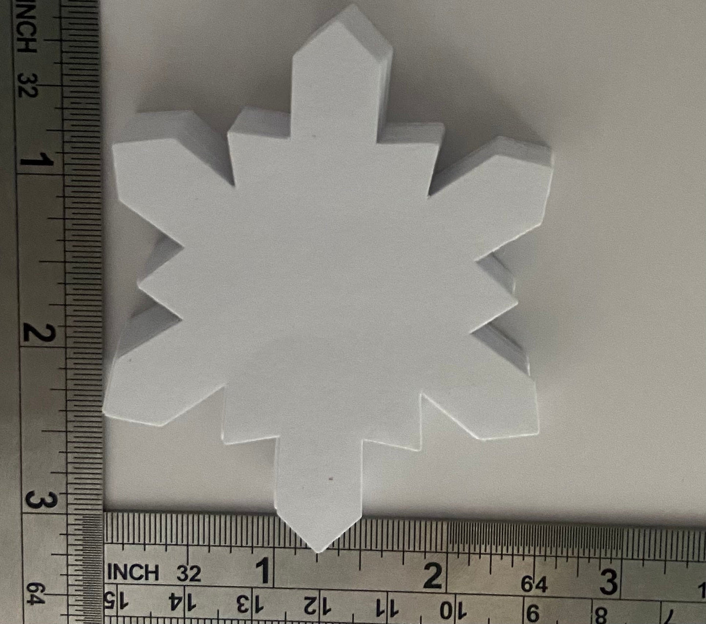 SHAPES ETC. Small Single Color Cut-Out - Snowflake