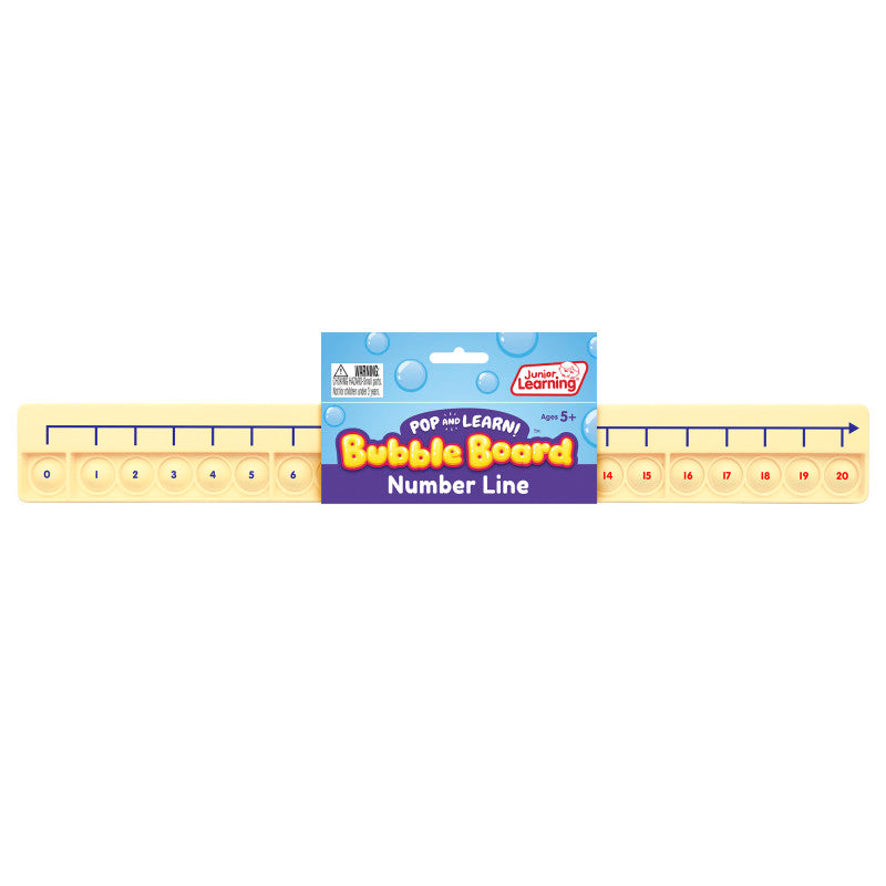 Junior Learning Number Line Pop & Learn Bubble Board (JRL 675)