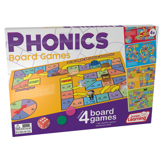 Junior Learning Phonics Board Game (JRL422)