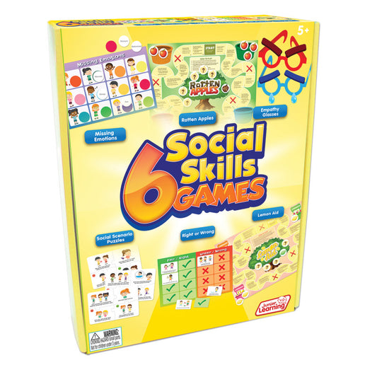 Junior Learning 6 Social Skills Games (JRL413)