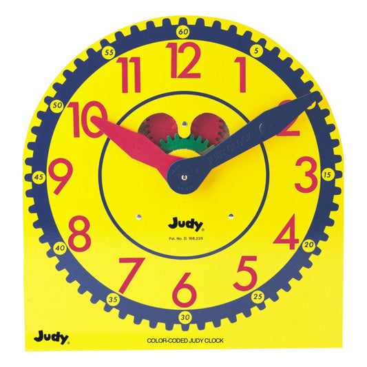 Carson Dellosa Color-Coded Judy Clock (ID 99086)