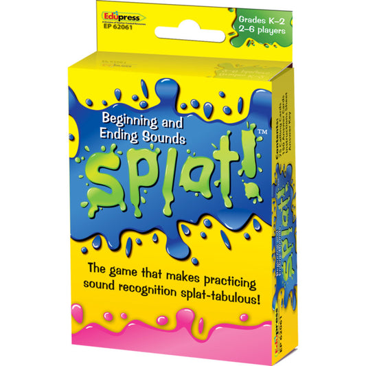 Teacher Created Resources Beginning and Ending Sounds Splat Game (EP 62061)