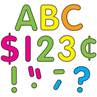 Teacher Created Resources Neon Brights Classic Letters (TCR5815)