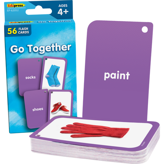 Teacher Created Resources Go Together Flash Cards, 3⅛" x 5⅛", 56 Cards (EP 62052)