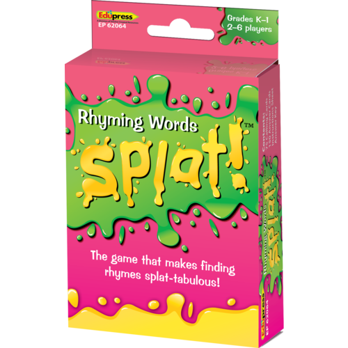 Teacher Created Resources Rhyming Words Splat Game (TCR 62064)