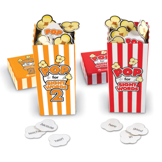Learning Resources Pop for Sight Words, Set of 2 (LER 8629)