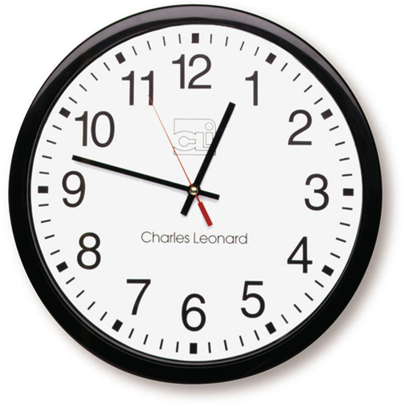 Advantus Charles Leonard Battery Operated Wall Clock (CHL 76820)