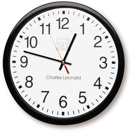 Advantus Charles Leonard Battery Operated Wall Clock (CHL 76820)