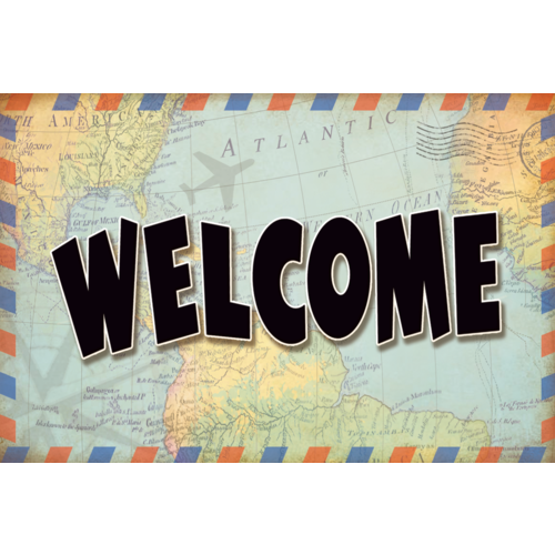 Teacher Created Resources Travel the Map Welcome Postcards (TCR8565)
