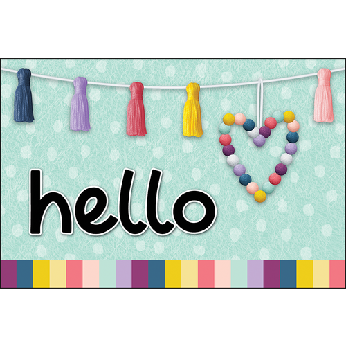 Teacher Created Resources Oh Happy Day Hello Postcards (TCR9056)