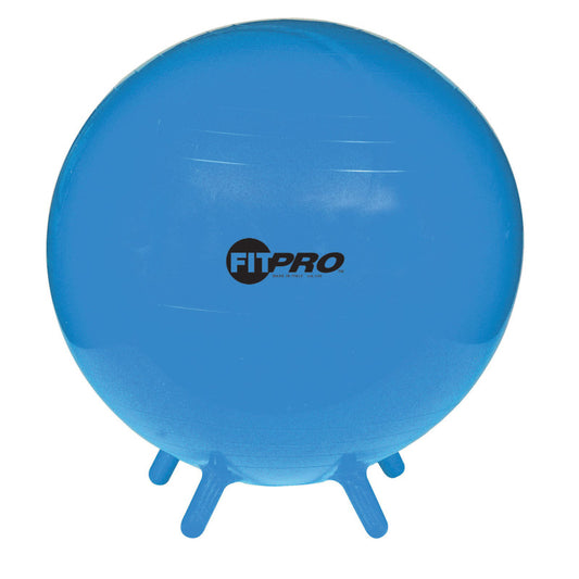 Champion Sports Fitbro Ball, Stability Legs, Blue, 55 cm, Grade 3 and up (CHSBL55)