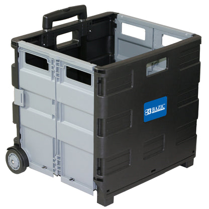 Bazic Rolling Cart, Black (BAZ 2196)