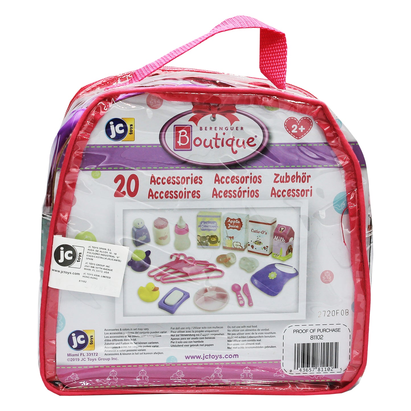 For Keeps! Baby Doll Essentials Accessory Bag, 29 Pieces
