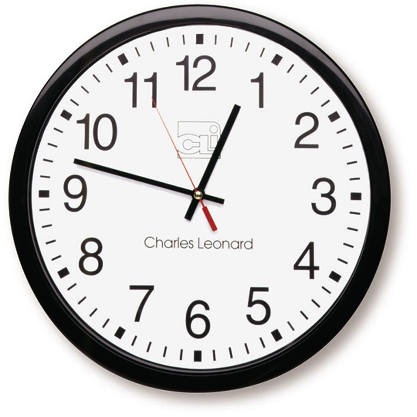 Advantus Charles Leonard Battery Operated Wall Clock (CHL 76820)